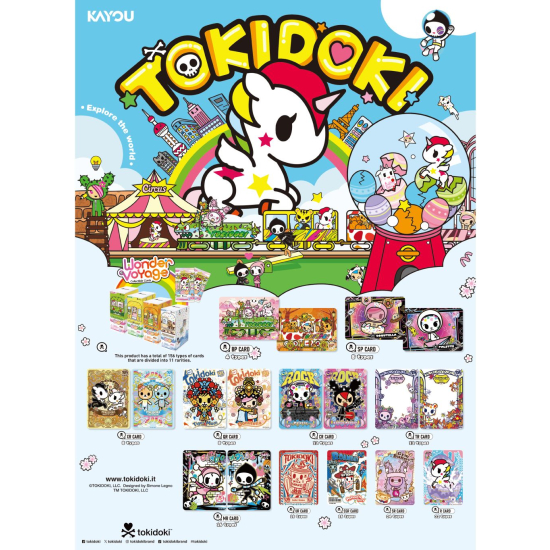 KAYOU Tokidoki: Wonder Voyage – Roaming Edition – Platinum Booster