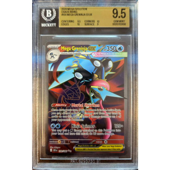 Mega Greninja ex (CRI 100) Chaos Rising - Singles