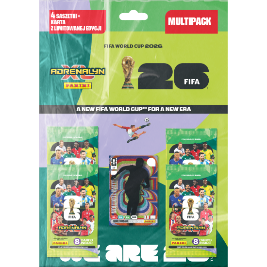 Multipack kart piłkarskich FIFA World Cup 2026 (Adrenalyn XL)