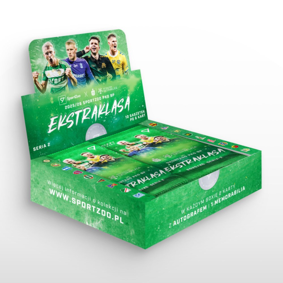 Hobby Box – karty piłkarskie SportZoo PKO BP Ekstraklasa 2025/26 – Seria 2
