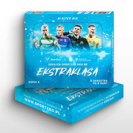 Blaster Box – karty piłkarskie SportZoo PKO BP Ekstraklasa 2025/26 – Seria 2