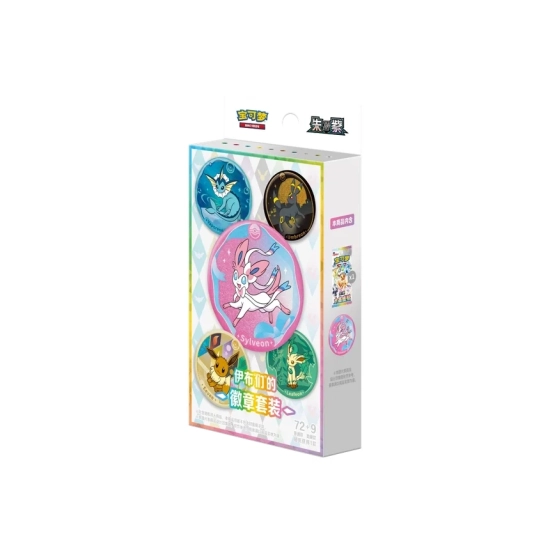 Pokémon TCG: Terastal Gathering CSV9.5C Badge Set (Wersja Chińska)