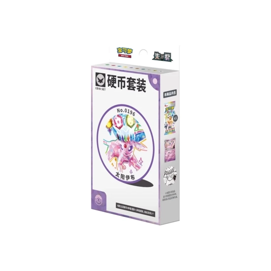 Pokémon TCG: Terastal Gathering Espeon Coin Box (Wersja Chińska)