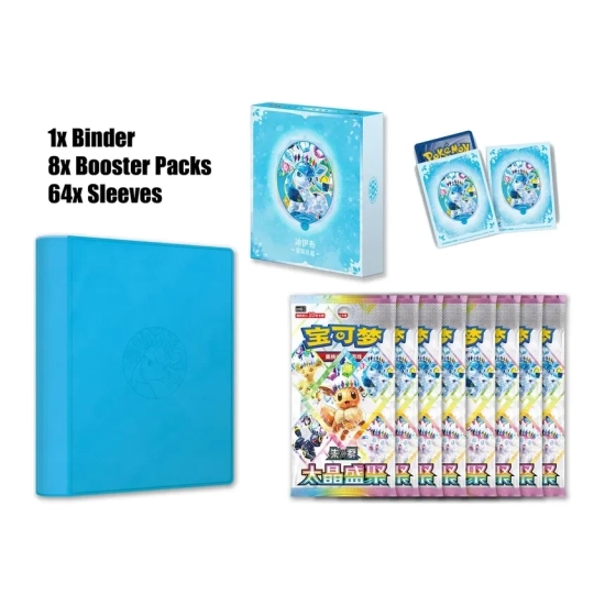 Pokémon TCG: Terastal Gathering Glaceon Gift Box Set (Wersja Chińska)