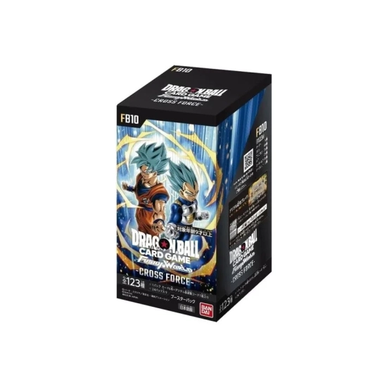 Dragon Ball Fusion World FB-10: Cross Force Booster Box (Wersja Japońska)