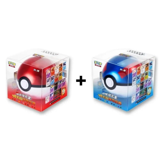 Pokémon Super Ball + Poké Ball Bundle (Wersja Chińska)