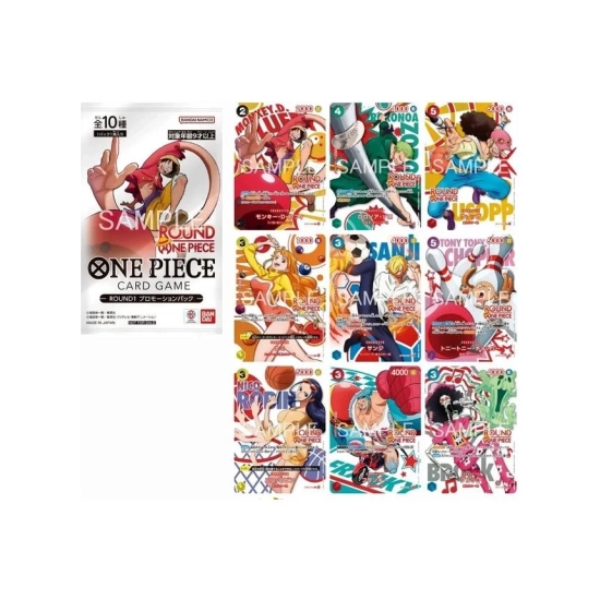 One Piece Card Game × ROUND1 Promo Pack (Wersja Japońska