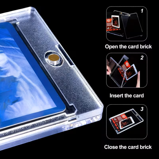 Magnetic Holder na Karty Sportowe Pokemon MTG TCG Ultra UV