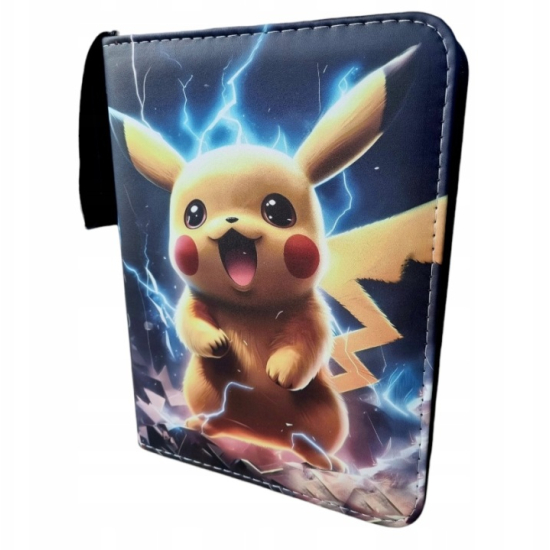 ALBUM NA KARTY POKEMON DUŻY SEGREGATOR NA 400 KART PIKACHU SUWAK