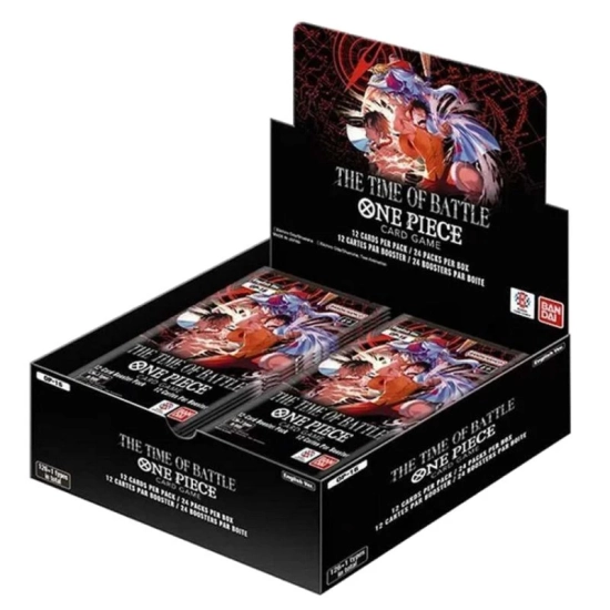 One Piece Card Game OP-16 The Time of Battle – Booster Box (Wersja Angielska)