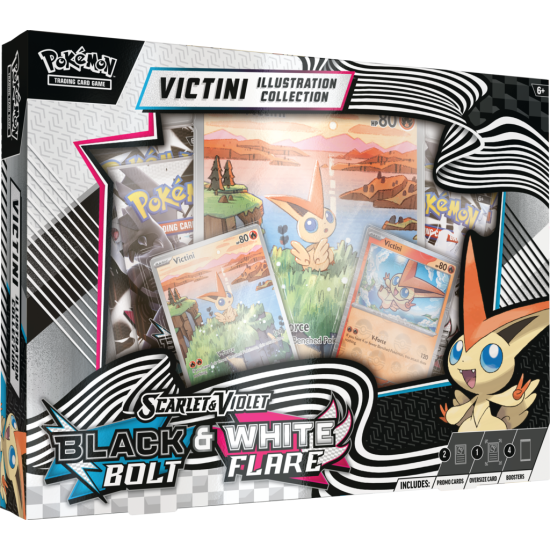 Pokémon TCG: White Flare & Black Bolt - Unova Victini Illustration Collection