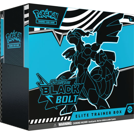 Pokémon TCG: Black Bolt - Elite Trainer Box - Zekrom