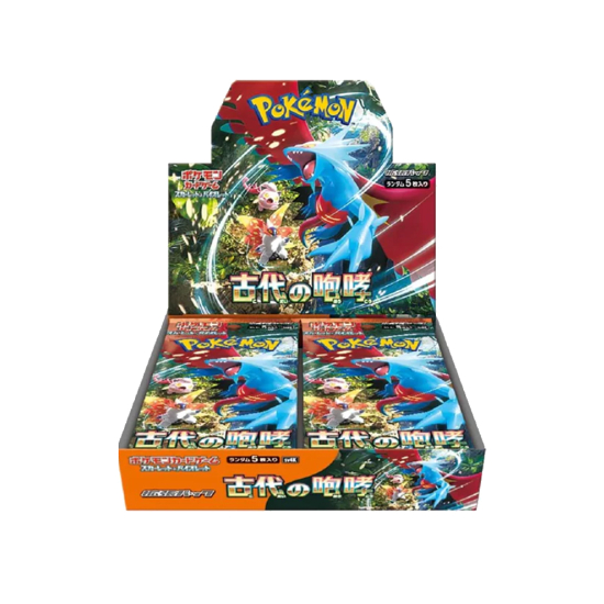 Pokémon Ancient Roar Booster Box - JAPAN - produkt kolekcjonerski