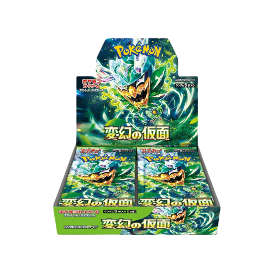 Pokémon Mask of Change Booster Box - JAPAN - produkt kolekcjonerski