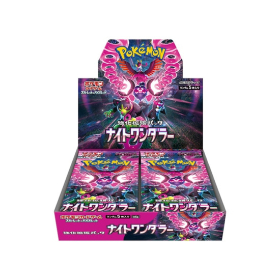 Pokémon Night Wanderer Booster Box - JAPAN - produkt kolekcjonerski