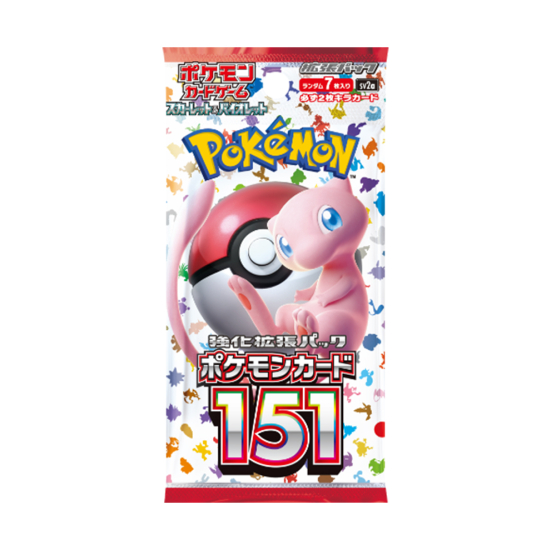 Pokémon 151 Booster Box - JAPAN - produkt kolekcjonerski