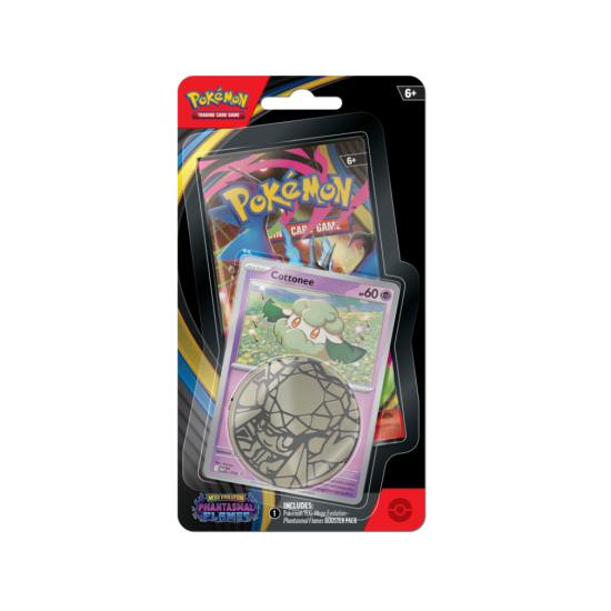 Pokemon TCG: Mega Evolution, Phantasmal Flames, Blister, Cottonee