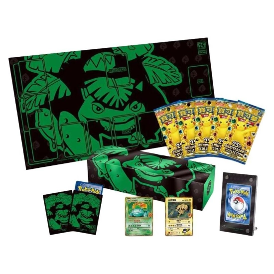 Zestaw kolekcjonerski z okazji 25. rocznicy Pokemonów – Venusaur (wersja chińska)
