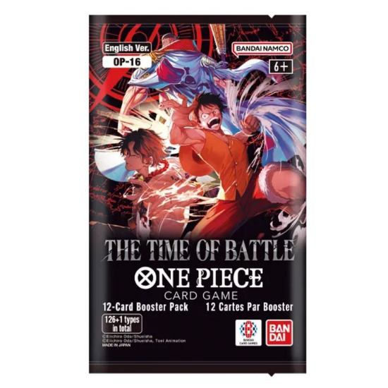 One Piece Card Game OP-16 The Time of Battle Booster (Wersja Angielska)