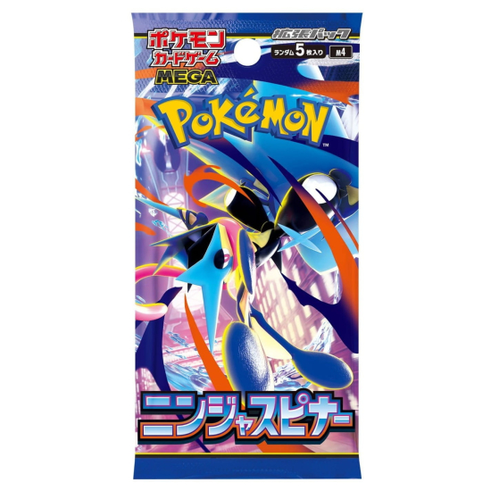 Pokémon TCG –  Ninja Spinner” Booster