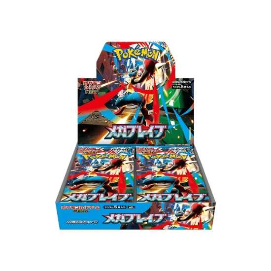 Pokémon Mega Brave Booster Box - JAPAN - produkt kolekcjonerski