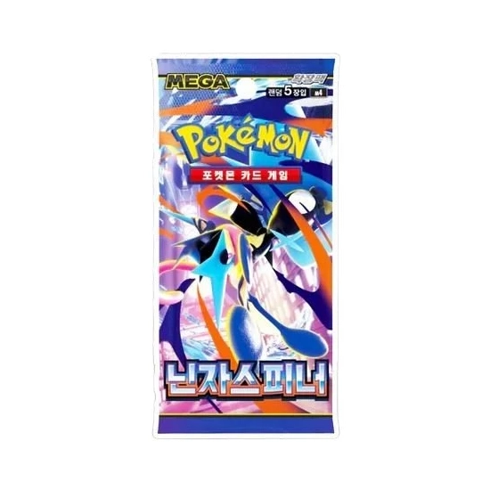 Pokemon TCG: Mega Evolution - Ninja Spinner - Booster  Koreański