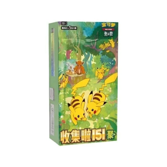 Pokémon 151 Gathering – Slim Booster Box (Simplified Chinese)